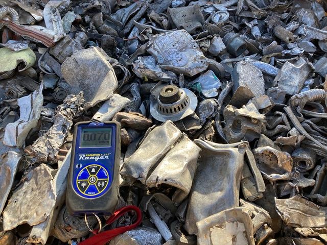 Zurik shredded mixed metal scrap